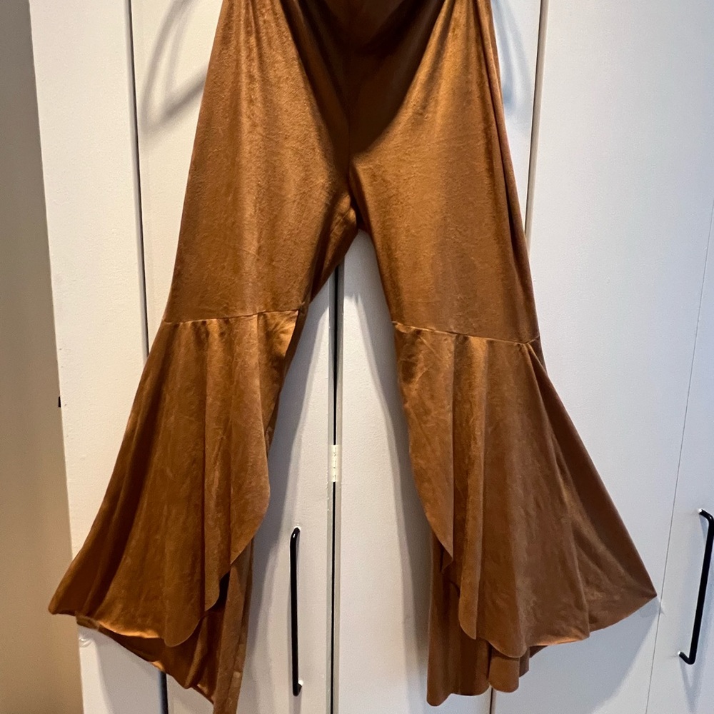 Brown Flared Pants - image 1